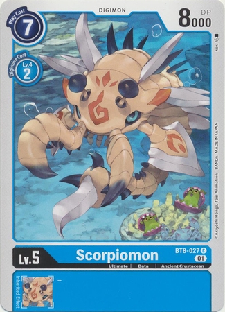 Scorpiomon - BT8-027 C - Common