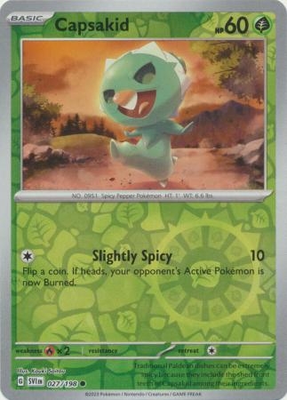 Capsakid - 027/198 - Common Reverse Holo
