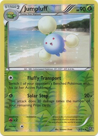 Jumpluff - 5/114 - Rare Reverse Holo
