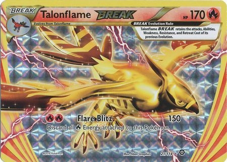 Talonflame Break - 21/114 - Break Rare