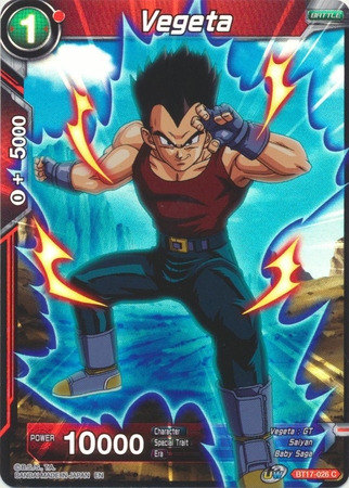 Vegeta - BT17-026 - Common Foil