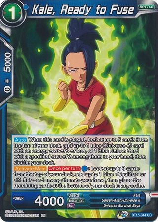 Kale, Ready to Fuse - BT15-044 - Uncommon