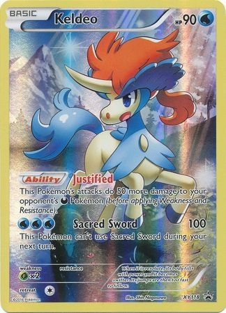 Keldeo - XY118 - Holo Promo