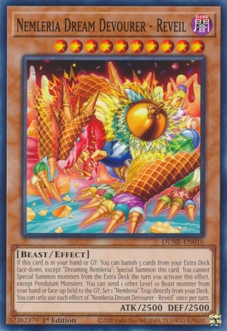 Nemleria Dream Devourer - Reveil - DUNE-EN016 - Common 1st Edition