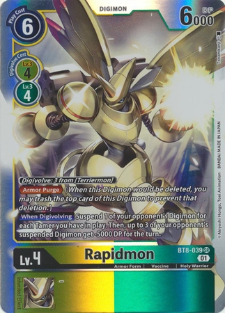 Rapidmon - BT8-039 SR - Super Rare