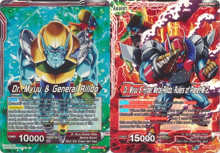 Dr. Myuu & General Rilldo - BT17-002 - Uncommon Foil