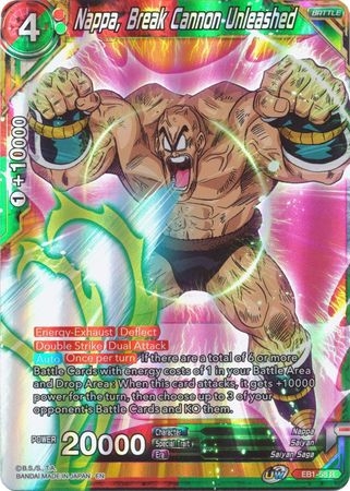 Nappa, Break Cannon Unleashed - EB1-58 - Rare Foil