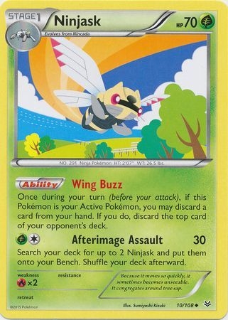 Ninjask - 10/108 - Uncommon