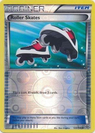 Roller Skates - 125/146 - Uncommon Reverse Holo