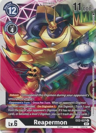 Reapermon - EX2-037 U - Uncommon