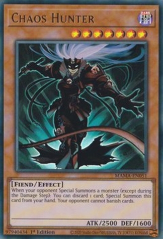 Chaos Hunter - MAMA-EN051 - Ultra Rare 1st Edition