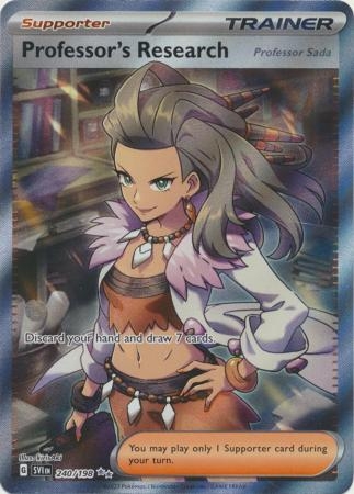 Professor's Research (Professor Sada) - 240/198 - Full Art Secret Rare