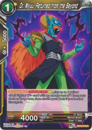 Dr. Myuu, Returned from the Beyond - BT14-115 - Common
