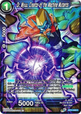 Dr. Myuu, Creator of the Machine Mutants - BT11-048 - Foil Common