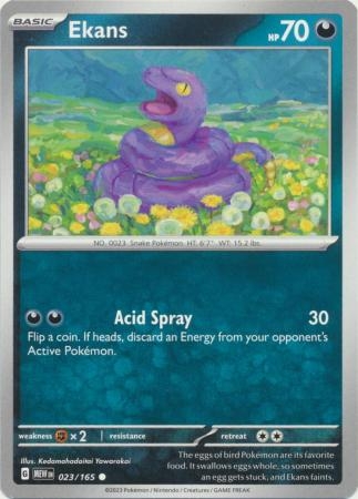 Ekans - 023/165 - Common