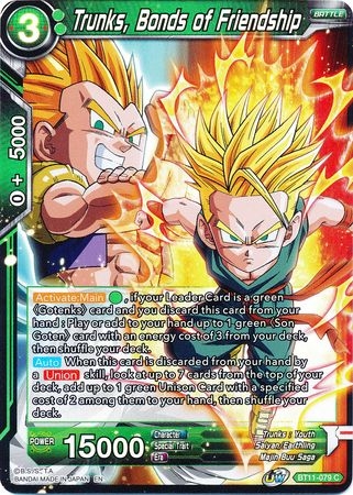 Trunks, Bonds of Friendship - BT11-079 - Common