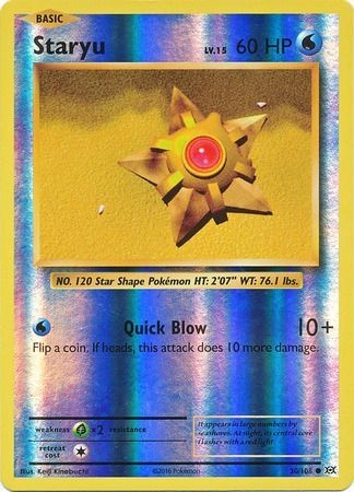 Staryu - 30/108 - Common Reverse Holo