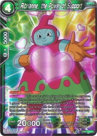 Ribrianne, the Power of Support - EB1-32 - Uncommon Foil