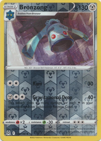 Bronzong - 126/196 - Uncommon Reverse Holo