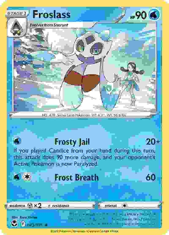 Froslass - 043/195 - Rare Reverse Holo