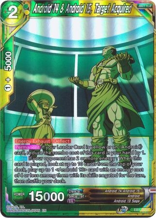 Android 14 & Android 15, Target Acquired - EB1-67 - Rare Foil