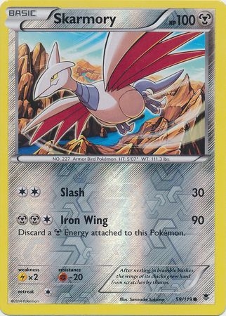 Skarmory - 59/119 - Common Reverse Holo