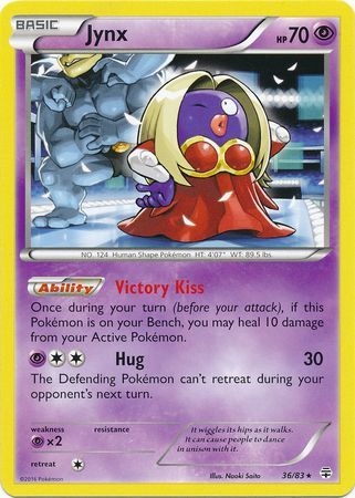 Jynx - 36/83 - Rare