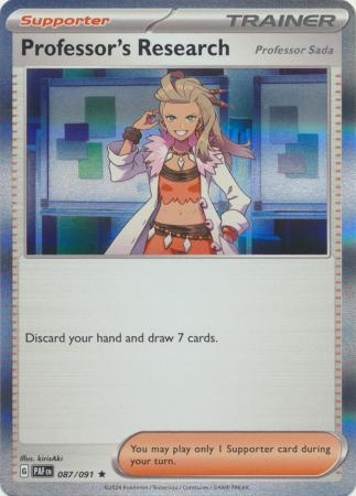 Professor's Research (Professor Sada) - 087/091 - Holo Rare