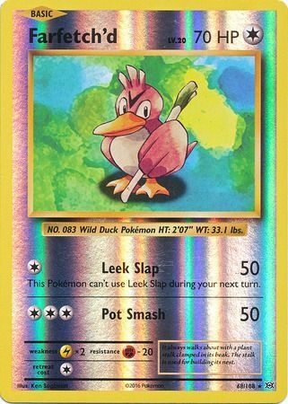 Farfetch'd - 68/108 - Rare Reverse Holo