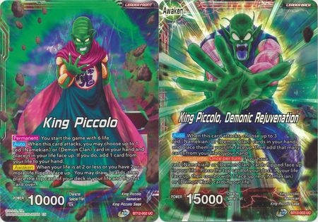 King Piccolo/King Piccolo, Demonic Rejuvenation - BT12-002 - Uncommon Foil