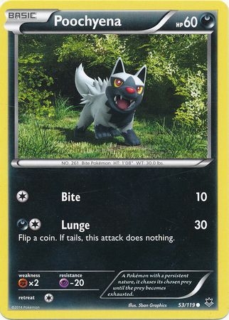 Poochyena - 53/119 - Common