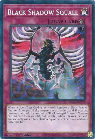 Black Shadow Squall - DABL-EN072 - Common 1st Edition