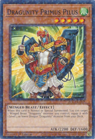 Dragunity Primus Pilus - HAC1-EN155 - Duel Terminal Common Parallel 1st Edition