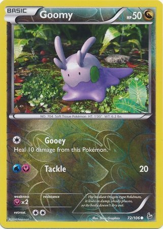 Goomy - 72/106 - Common Reverse Holo