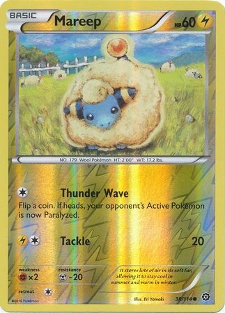 Mareep - 38/114 - Common Reverse Holo