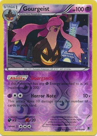 Gourgeist - 45/119 - Holo Rare Reverse Holo