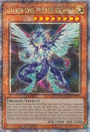 Galaxy-Eyes Photon Dragon - TN23-EN012 - Quarter Century Rare 1st Edition