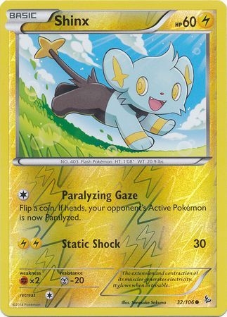 Shinx - 32/106 - Common Reverse Holo