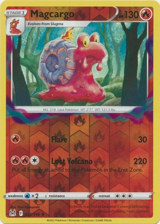 Magcargo - 022/196 - Rare Reverse Holo