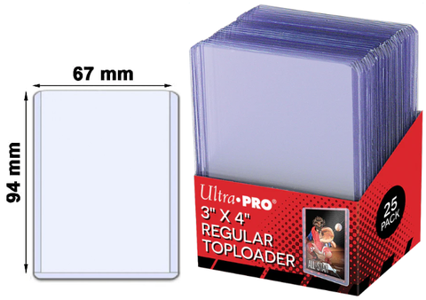 Toploader Ultra Pro 3x4 Regular Toploader - 1 cái