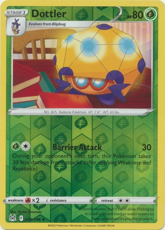 Dottler - 019/196 - Uncommon Reverse Holo