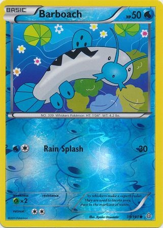 Barboach - 39/160 - Common - Reverse Holo