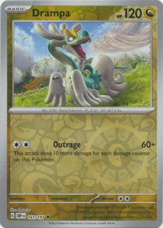 Drampa - 161/197 - Uncommon Reverse Holo