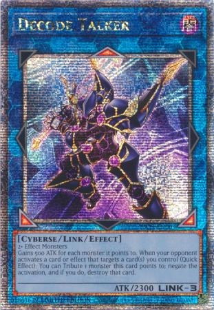 Decode Talker - TN23-EN009 - Quarter Century Rare 1st Edition