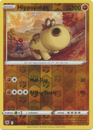 Hippopotas - 079/189 - Common Reverse Holo