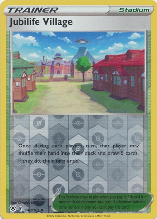 Jubilife Village - 148/189 - Uncommon Reverse Holo
