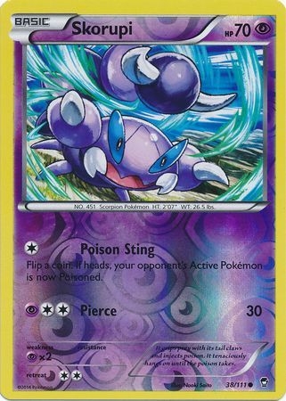 Skorupi - 38/111 - Common Reverse Holo