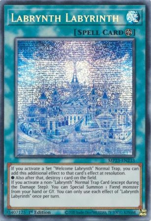 Labrynth Labyrinth - MP23-EN233 - Prismatic Secret Rare 1st Edition