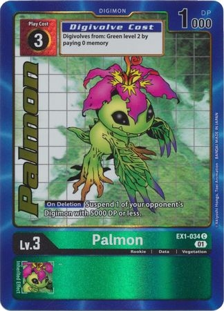 Palmon (Alternate Art) - EX1-034 - Common