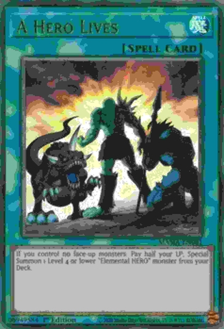 A Hero Lives - MAMA-EN081 - Ultra Rare 1st Edition